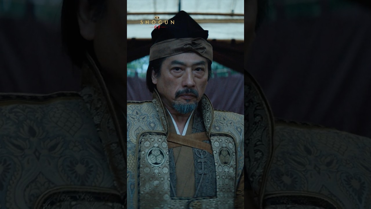 紅天を決意した虎永(真田広之)✊｜SHOGUN 将軍｜Disney+ (ディズニープラス）#Shorts
