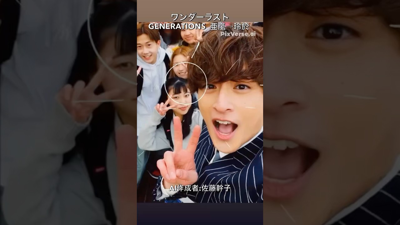 #GENE の魅力#白濱亜嵐#佐野玲於#ジェネ 愛#推し て行こうぜ‼️#shorts#LDH #PixVerse#ai#パフォーマー#GENERATIONS#ワンダーラスト ①