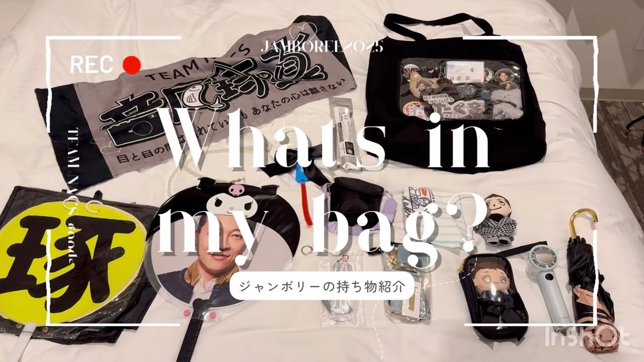 【Vlog】Ep18 チームナックスの応援グッズは？ジャンボリーの持ち物　#音尾琢真 #安田顕 #大泉洋 #バッグの中身