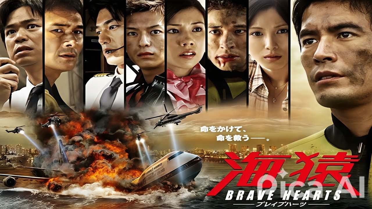 ドラマ『BRAVE HEARTS 海猿』👍👍👍 Umizaru 4_ Brave Hearts (2012) Full HD #1080p