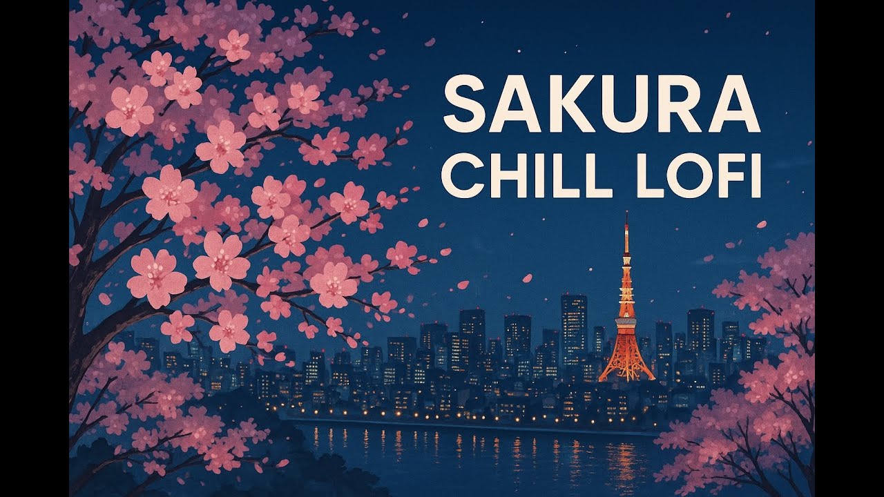 🌸 Sakura Chill LoFi | 勉強・作業・睡眠に最適な癒しBGM | Study, Relax, Cafe Music