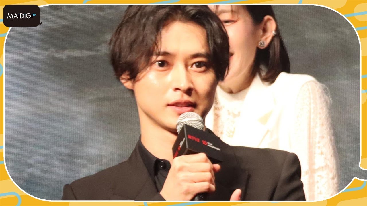 山崎賢人、醍醐虎汰朗と初対面時に「千鳥じゃん！」　「今際の国のアリス」シーズン3のファンイベントに登場