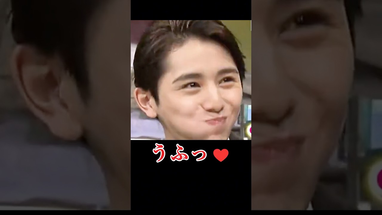 山田涼介 可愛いうふっ♥と、うまい時のカッコイイ横顔…嵐にしやがれ編