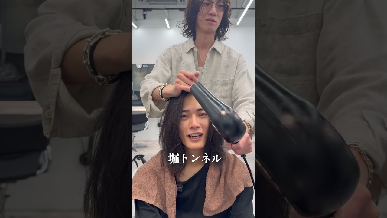 【グラスハート再現ヘア:町田 啓太編】#shorts #メンズパーマ #グラスハート #メンズミディアム #スパイラルパーマ #fifth