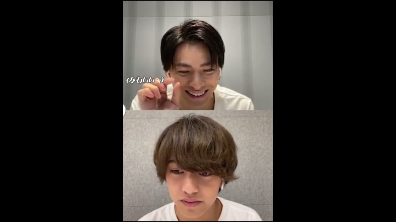はあ😮‍💨しょうかいってなんでこんなに可愛いのだろう...愛おしいの塊すぎ... #kingandprince #平野紫耀 #髙橋海人