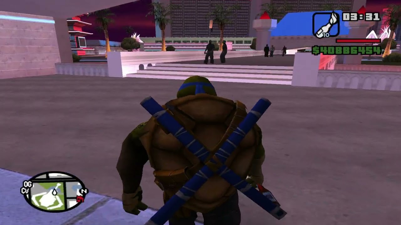 ミュータント・ニンジャ・タートルズ: Leonardo The Leader Remake Test Gameplay & Demo