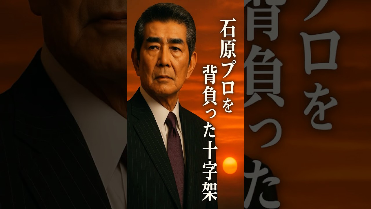 【昭和スター列伝】渡哲也　石原プロを背負った十字架 #渡哲也 #石原軍団 #shorts