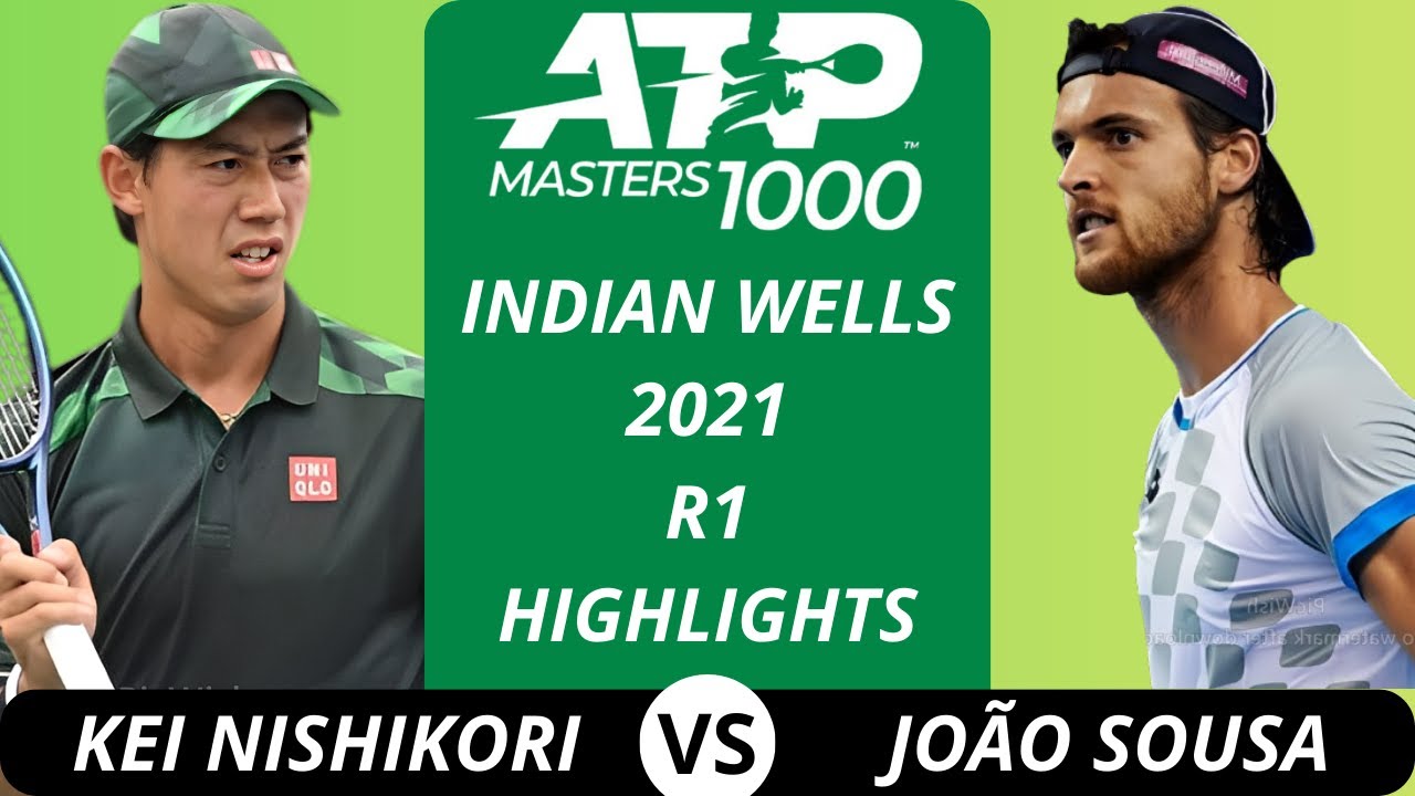 Kei Nishikori 錦織圭 vs João Sousa | Highlights