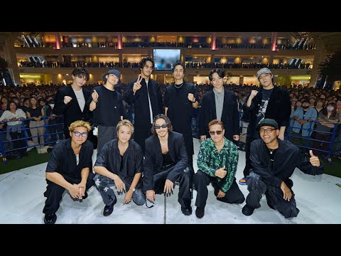 EXILE、約24年ぶりにショッピングモールでイベント（EXILE LIVE TOUR 2025 “THE REASON” KICKOFF EVENT）