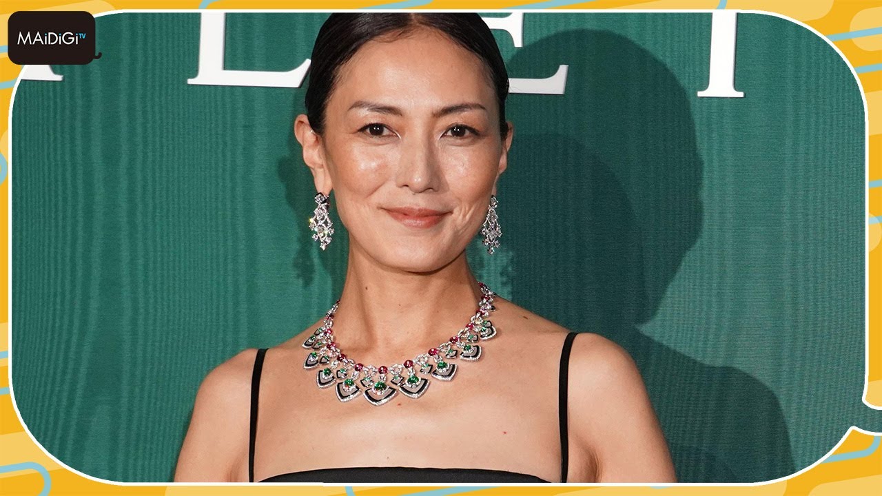 板谷由夏、スリットドレスでブルガリイベントに　「ドレスアップって大事！」