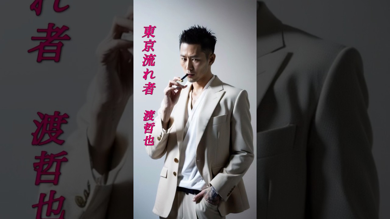 【東京流れ者】  渡哲也  #歌謡曲  #東京流れ者  #渡哲也  #shorts  #響TV