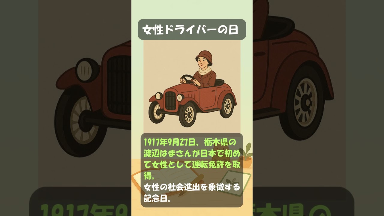 9月27日 今日は何の日