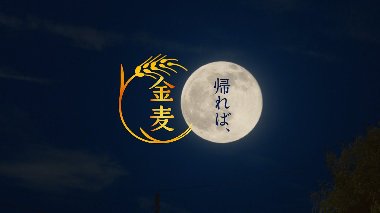 金麦『月が光る夜＋月が笑う夜』篇 30秒 竹野内豊 黒木華 サントリー CM
