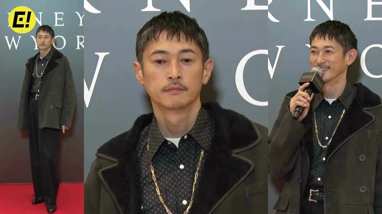 窪塚洋介、ワルそうなファッション、さすがの着こなし！／「バーニーズニューヨーク銀座本店」リニューアルイベント