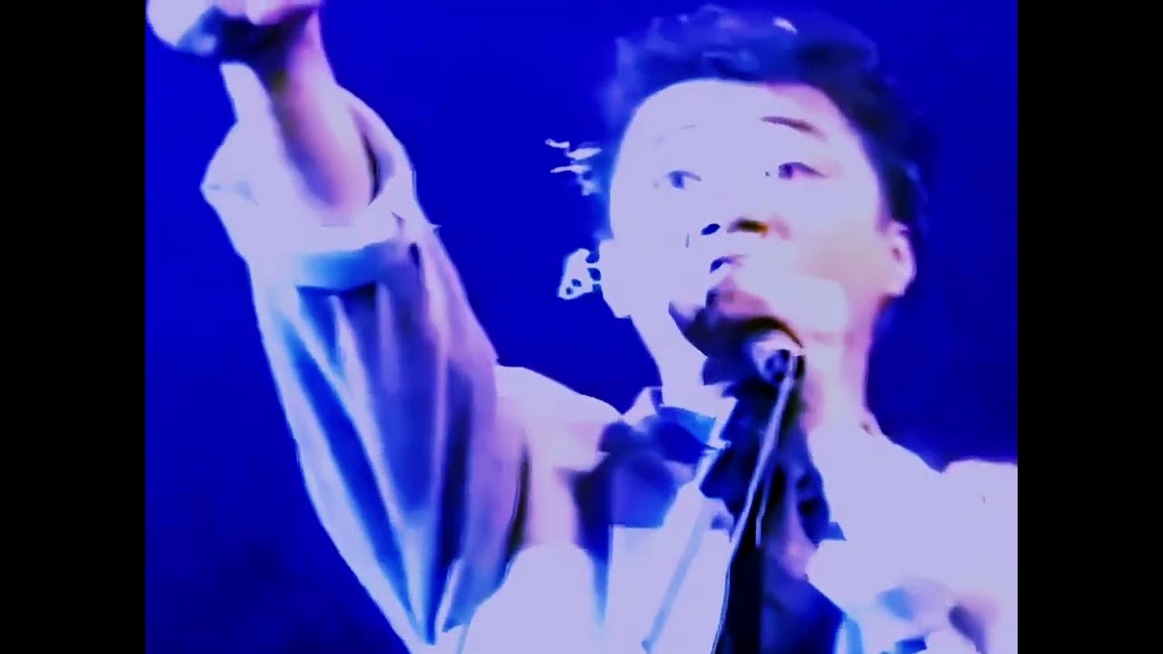 尾崎豊 HOUND DOG 武道館LIVE 飛び入りwith 吉川晃司 / １９８６年２月