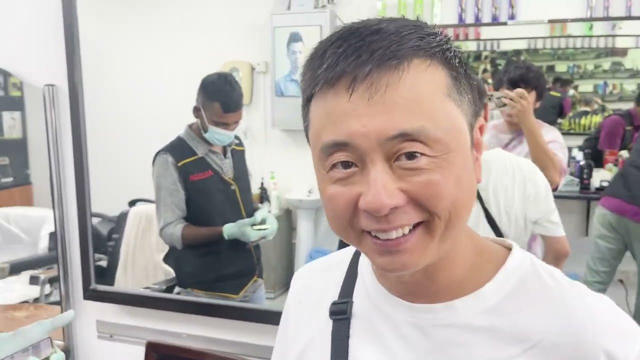 【次長課長河本】帰国前に散髪したらマレーシアで流行の髪型に...！！