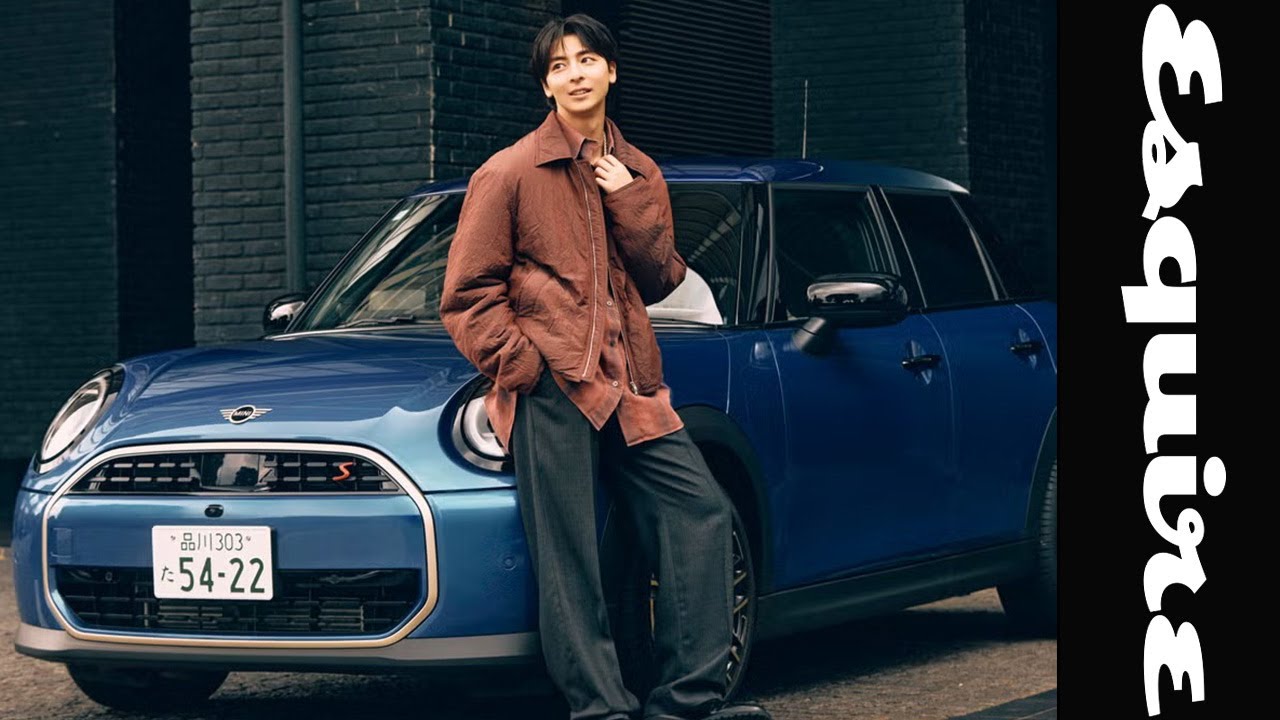 高杉真宙がMINIクーパーと刻む、進化するヘリテージ｜ Esquire Japan