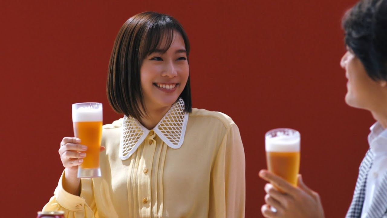 石川佳純 & 江口洋介  キリン 本麒麟 「新しい本麒麟はじまる 石川佳純」篇