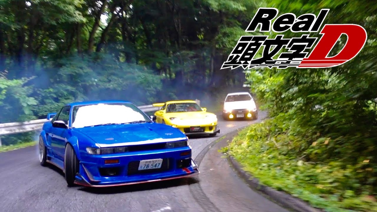 実写版頭文字D！？サヤカがシルエイティでFDとAE86に峠ドリフトバトルを挑まれる！Real Initiald Sileighty & FD3S ＆ AE86 drift Touge battle！