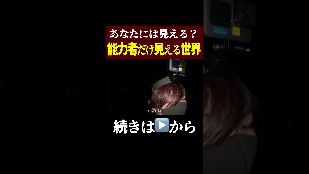 【これが見えたら能力者】あなたには見える？能力だけが見える世界【心霊】