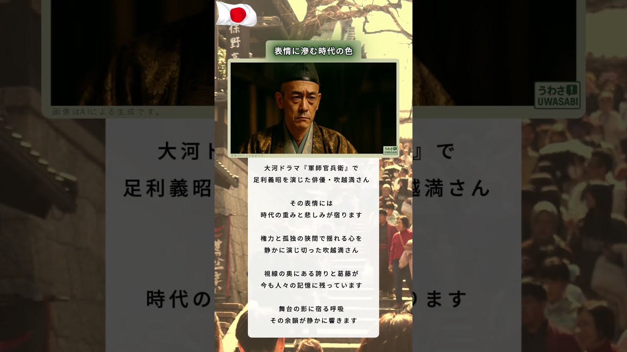 吹越満、足利義昭として刻まれた静かな強さ