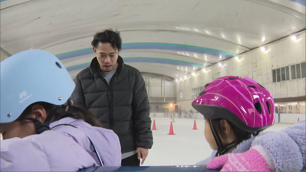 フィギュアスケートオリンピックメダリストの高橋大輔さんのスケート教室　福岡・久留米市