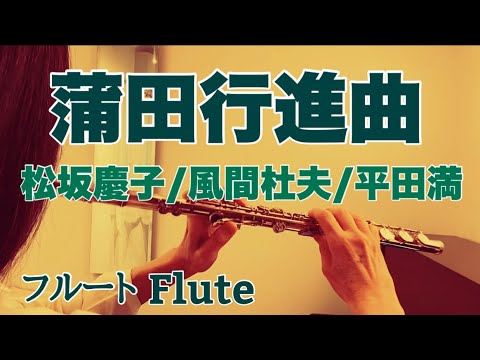 『蒲田行進曲』松坂慶子/風間杜夫/平田満【フルートで演奏してみた】『Fall Guy』 1982年(昭和57年)