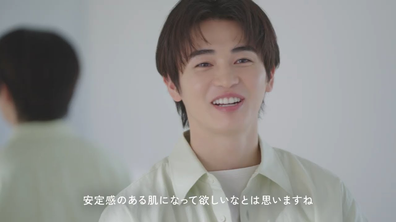 ｄプログラム リアルストーリー Short ver. 西垣匠さん「安定感のある肌」篇 30秒｜資生堂