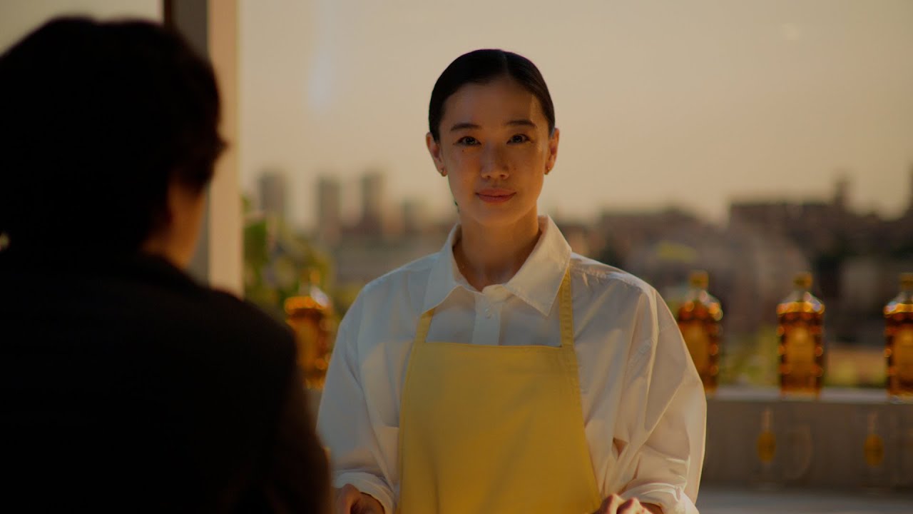 サントリーウイスキー角瓶『仕事終わり』篇 30秒 蒼井優 染谷将太 野田洋次郎 小林聡美 サントリー CM