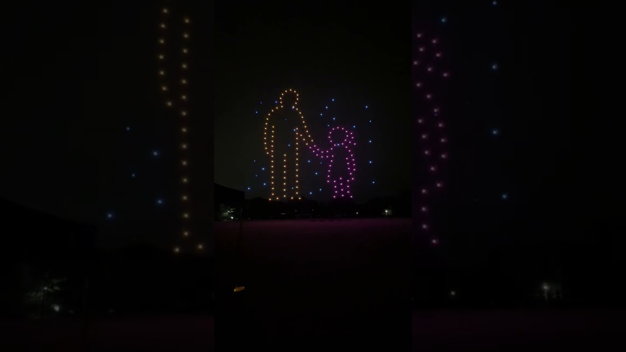 2025.10.24桶川ハロウィンドローンショー