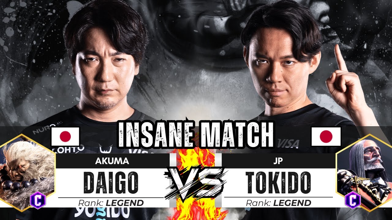 SF6 ▰ DAIGO (Akuma) vs TOKIDO (Jp) INSANE SHOWDOWN ▰ Street Fighter 6