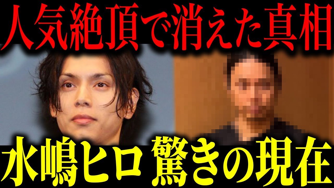 水嶋ヒロが人気絶頂で消えた真相…知られざる深い闇と驚愕の現在と年収がヤバい…