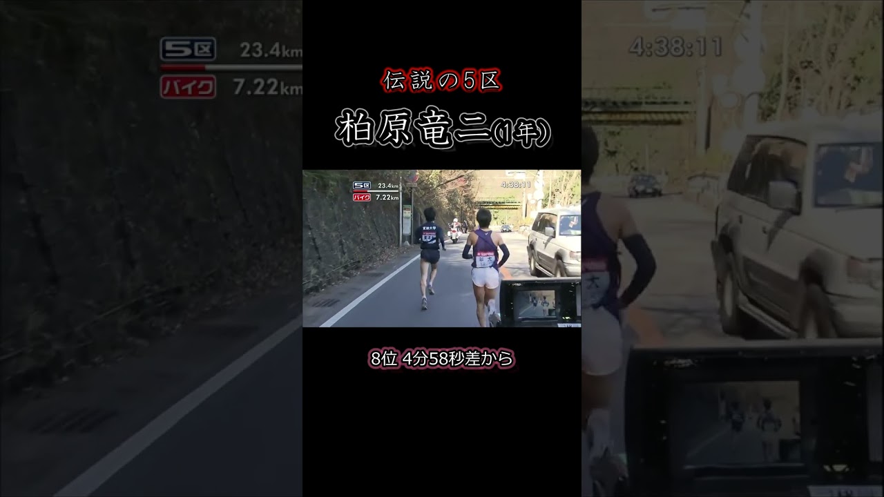 箱根駅伝史上最大級の逆転劇！柏原竜二が5区で4分58秒差を覆した伝説の走り