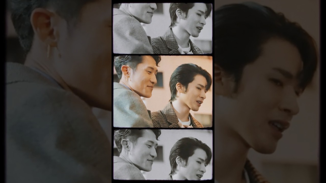 この出会いDéjà vu💛💜#Symmetry #音故知新 #SnowMan #岩本照 #深澤辰哉