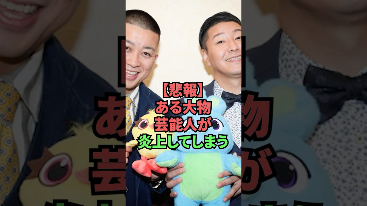 【悲報】ある大物芸能人が炎上してしまう