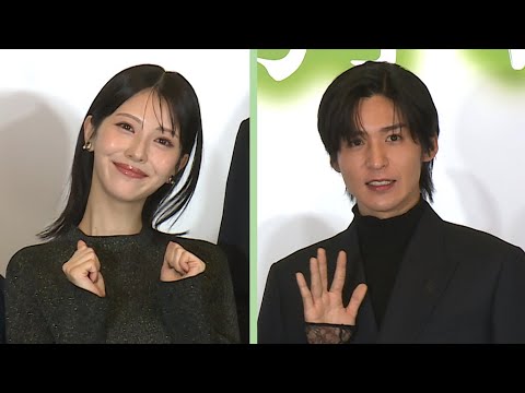 浜辺美波＆Snow Man目黒蓮、映画「ほどなく、お別れです」完成報告会（浜辺美波 目黒蓮 森田望智 鈴木浩介 永作博美 夏木マリ 三木孝浩監督）