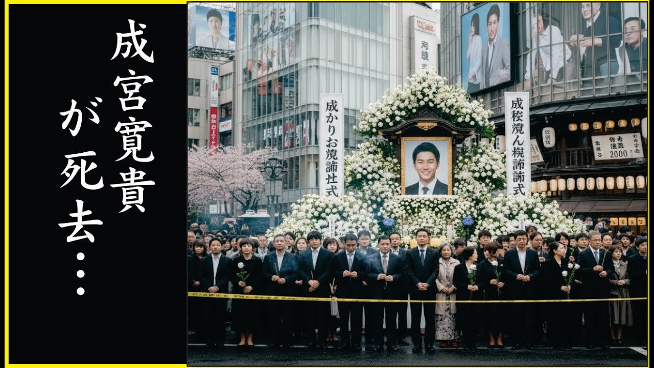 成宮寛貴の突然死の真相...救急車のサイレンが消えた理由...
