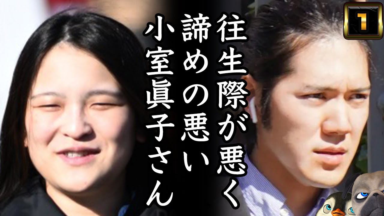 【小室眞子さん】往生際が悪く諦めが悪いM子さん