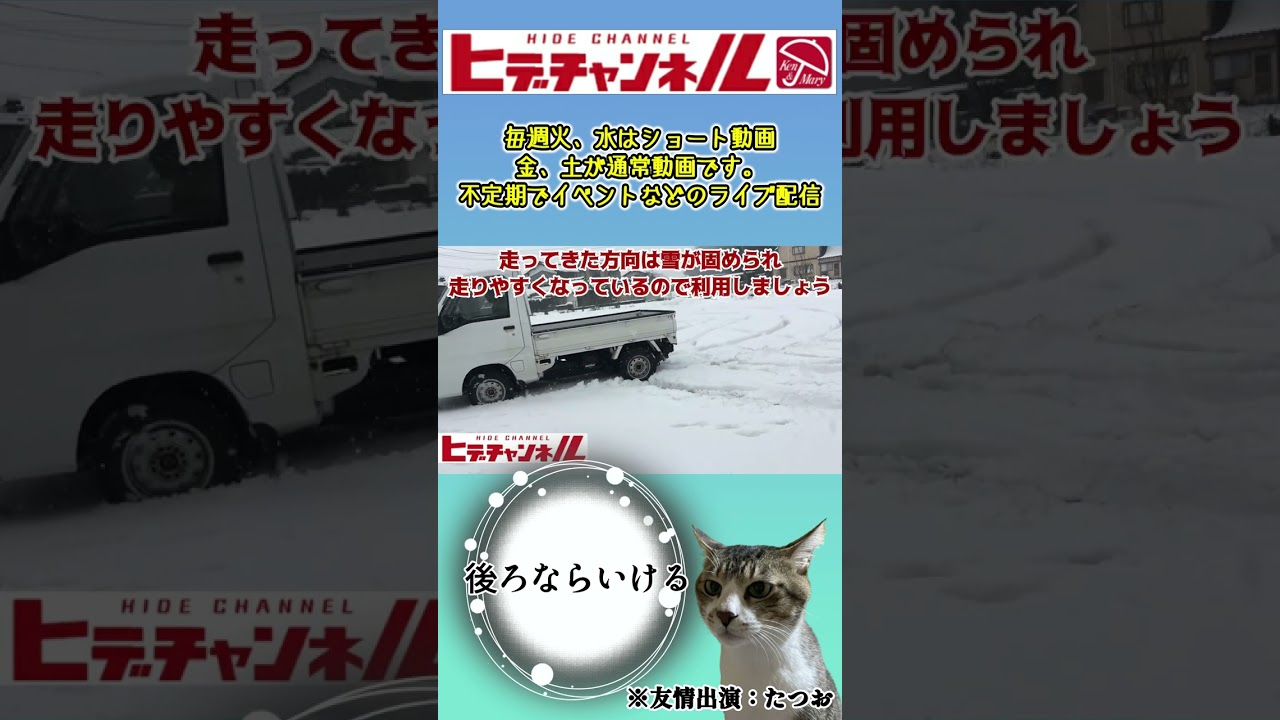 【拡散希望】【雪道の走り方＆脱出方法】関東地方が大雪の予報みたいですね...慣れていないと、とても危ないので十分注意してください。皆様、ご安全に！北陸地方より愛を込めて。降雪注意　安全運転推奨
