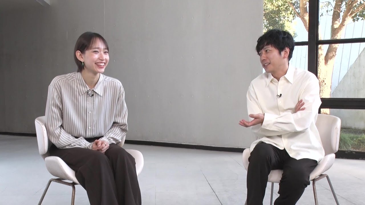 TVCM「カントクとワタシ」 二宮和也さん白本彩奈さんインタビュー