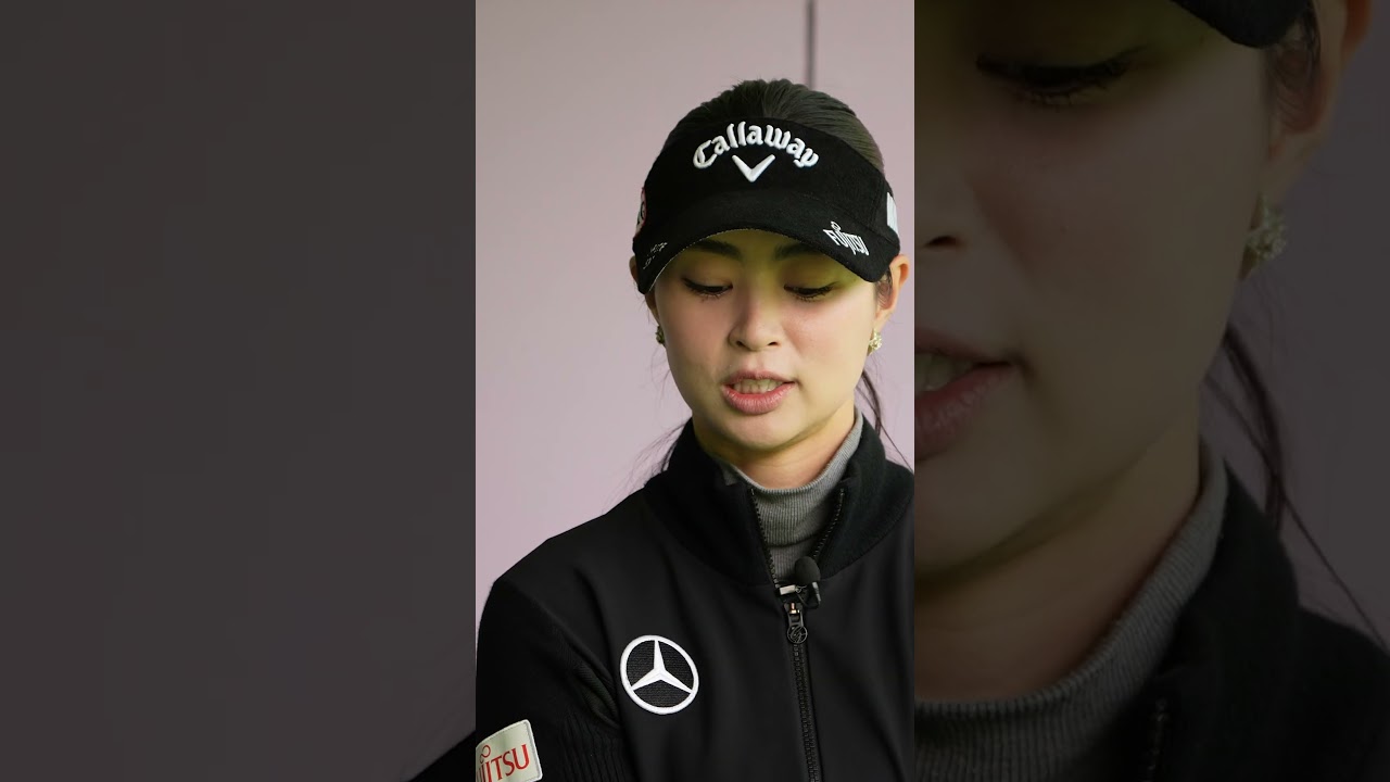 【真似してみて】飛距離アップの秘訣は脱力でした#ゴルフレッスン #柏原明日架 #プロゴルファー