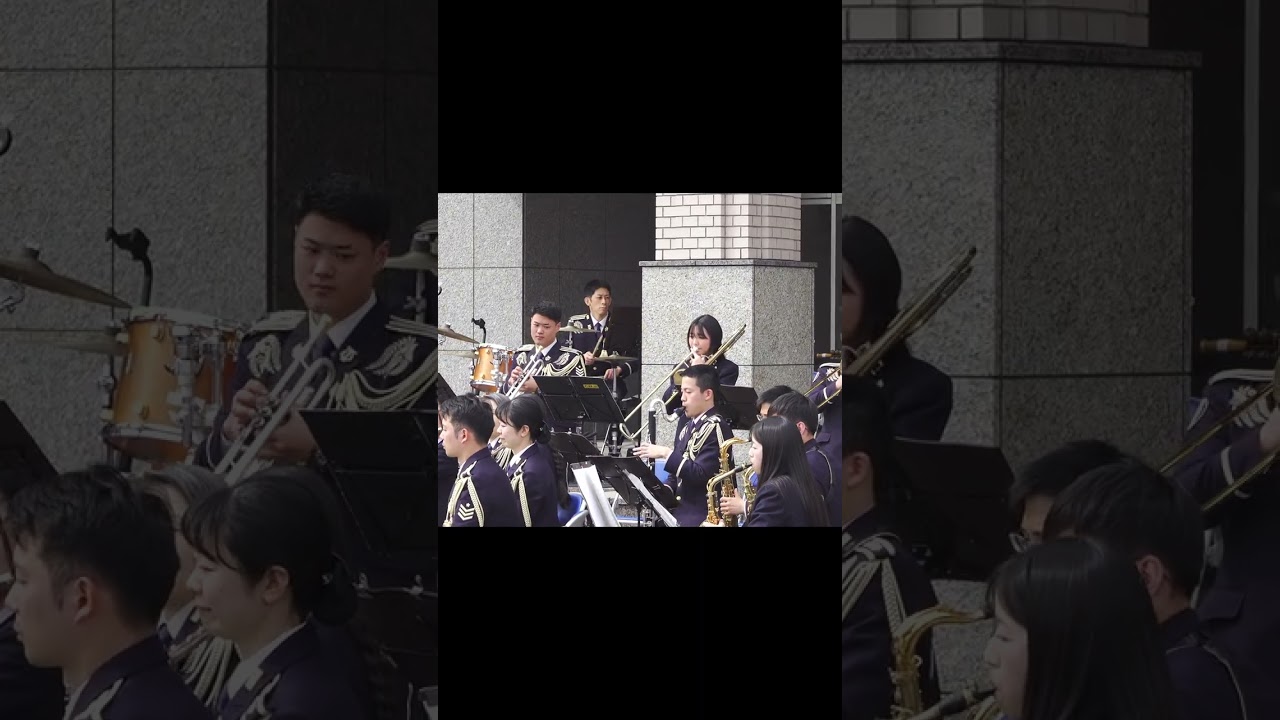 「オーメンズ・ラブ」　濱野萌々子  指揮 ：２等陸尉  高橋 克典　陸上自衛隊　中部方面音楽隊  県立伊丹高校吹奏楽部　#shorts