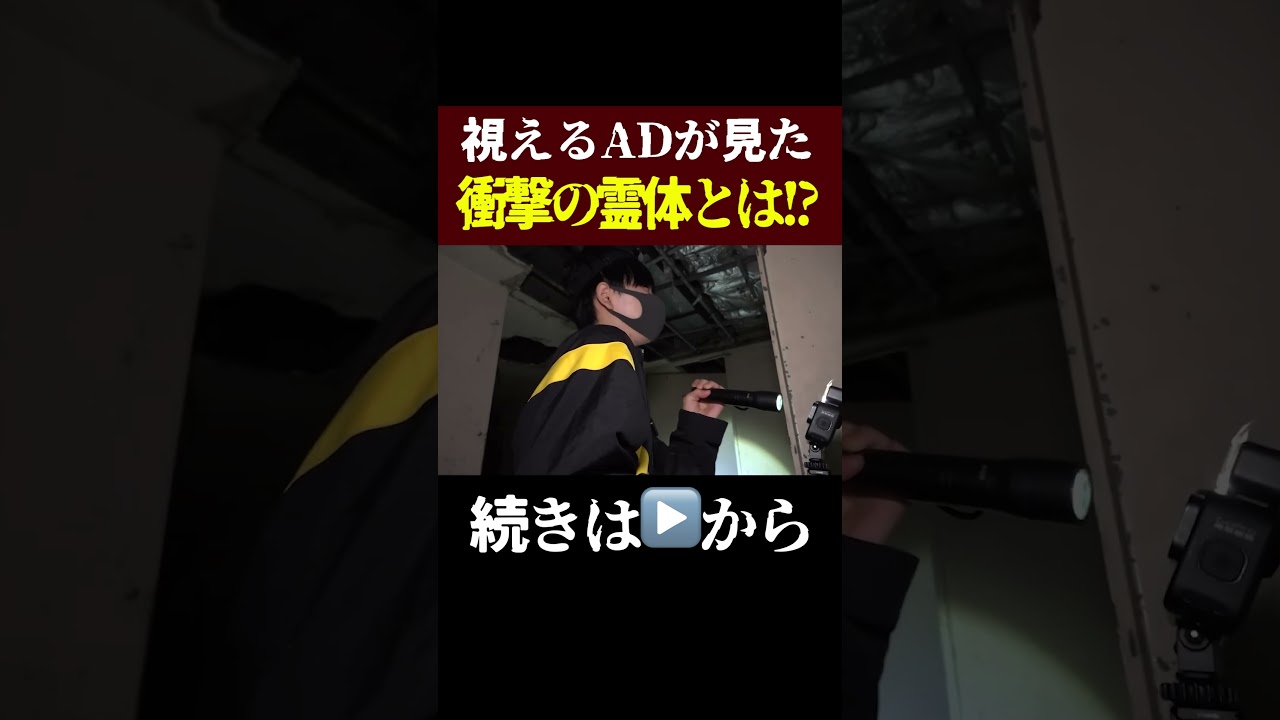 【視えた人はコメント】視えるADが見た怖すぎるの霊体の正体とは!?【心霊】