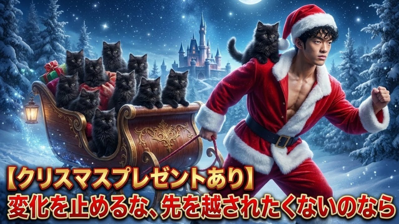 🎁クリスマスプレゼントあり🎄変化を止めるな、先を越されたくないのなら
