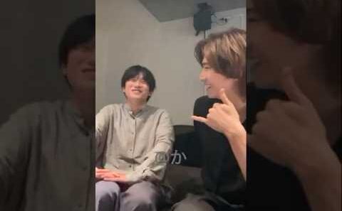 はじめましての時　風間俊介&庄司浩平　インスタライブ　20250815