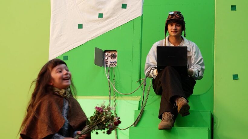 北村匠海に照れる少女  柔和な表情で見守る　Dynabook（株）新 CM『DYNABOOM!!DYNABOOK!!』メイキング・インタビュー