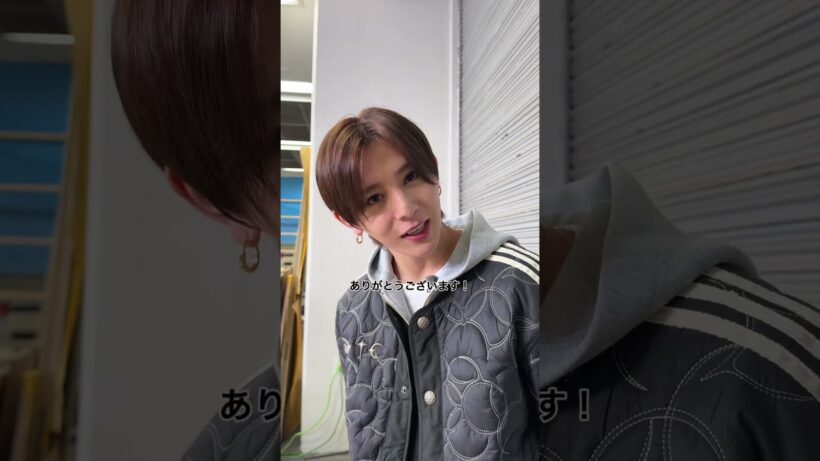 山田涼介さんをパシャリ📷沢山の想いが詰まりに詰まった大規模プロジェクトいよいよ今夜です！#shorts