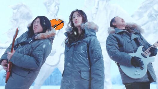 菜々緒＆ロバート秋山＆吉田鋼太郎、GLAY「Winter,again」MVをオマージュ！　“リアル楽器”使用にビックリ　「カーセンサー」新CM＋メーキング