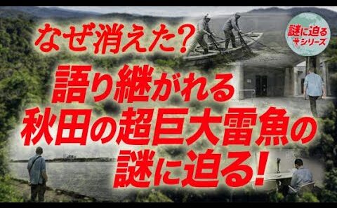 なぜ消えた？語られ続けた秋田の超巨大雷魚の謎に迫る！【謎に迫るシリーズ第四十二回】