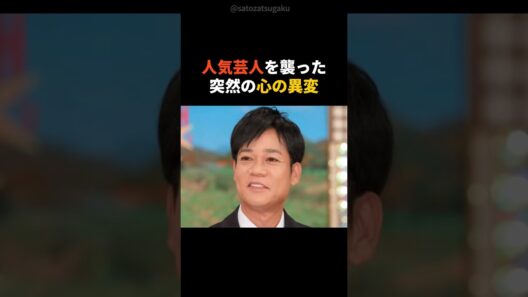 【感動】名倉潤を救った妻の覚悟 うつ病と向き合った夫婦の記録#shorts #芸能人 #芸能